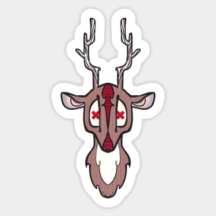 Reindeer Sticker